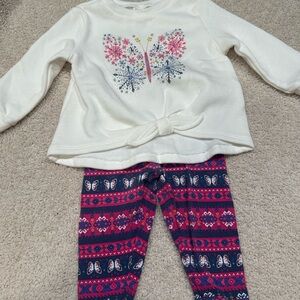 Carter's Snowflake Print Baby Top